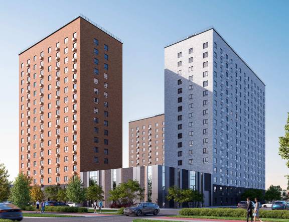 Второй квартал ЖК «Скандинавия» в нордических мотивах. Дом с современными тенденциями, стрит ритейлом и эко-площадкой.